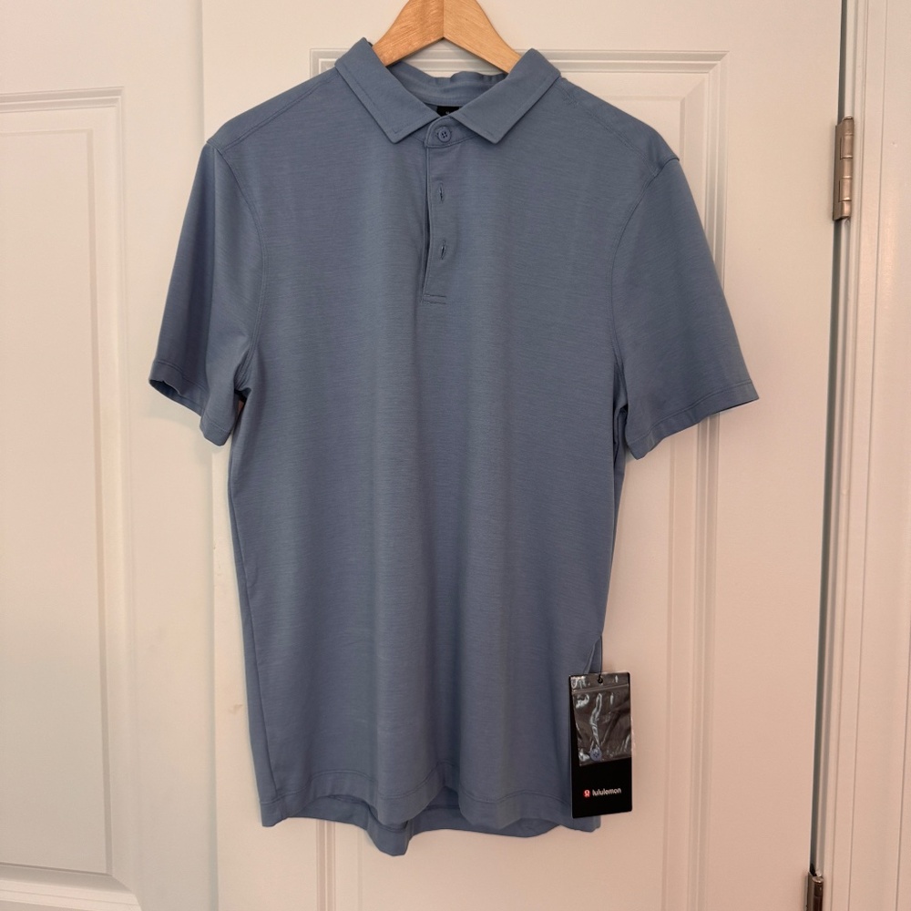 Lululemon Evolution Short-Sleeve Short Polo - Medium - NWT - Blue